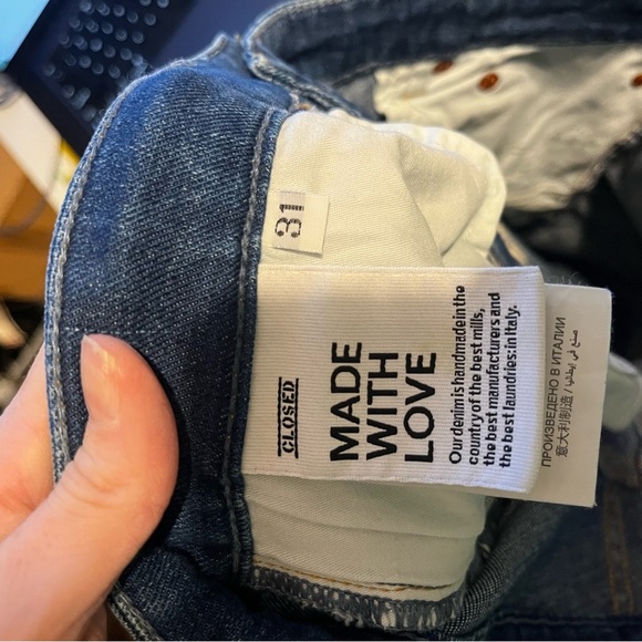 Closed NWT Rawlins High Waist Flare Jeans Classic Wash 31 - Picture 8 of 12